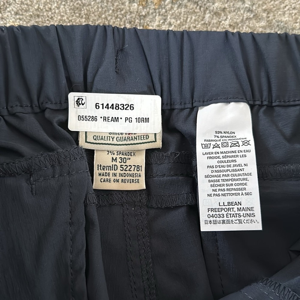 NWOT L.L. Bean Pathfinder Ripstop Adventure Pants - Picture 9 of 12